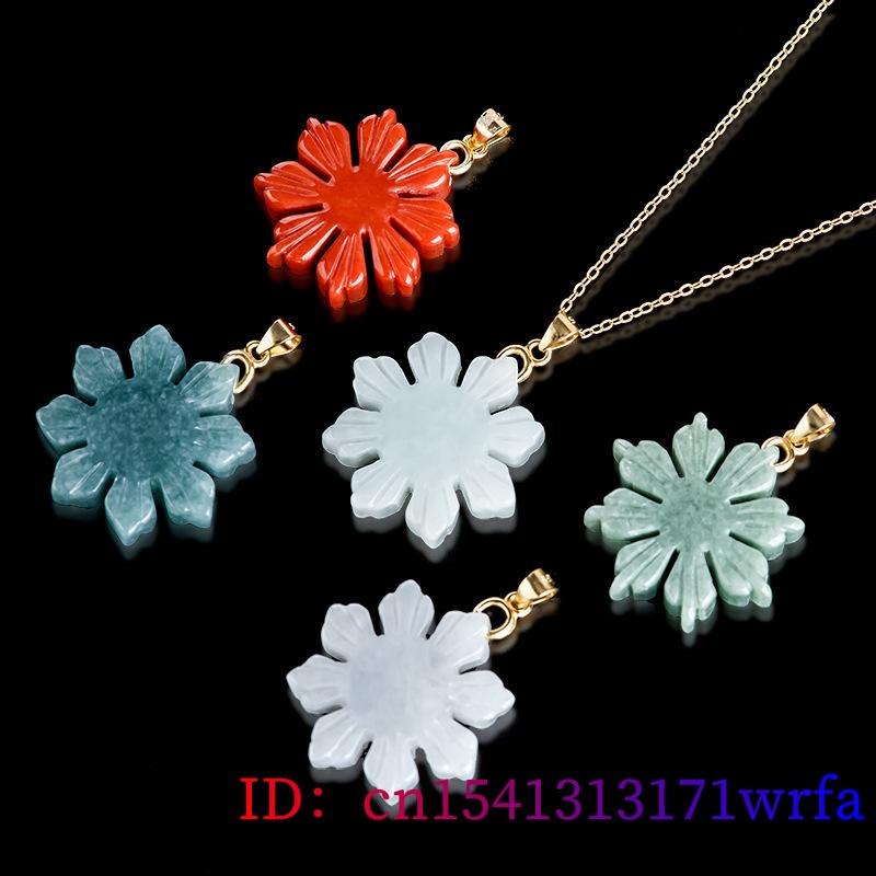Myanmar Jade Sunflower Pendant - Necklaces recension och pris