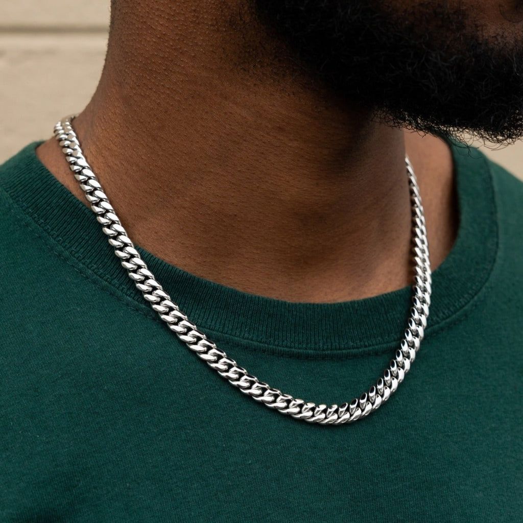 3-11MM Classic Cuban Chain Nec - Cuban Link Chain 12Mm recension och pris