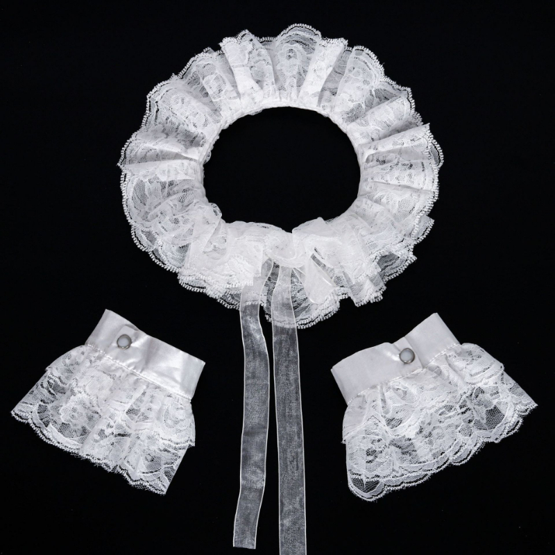 Vintage Lace Ruff Collar & Lac - Necklaces recension och pris