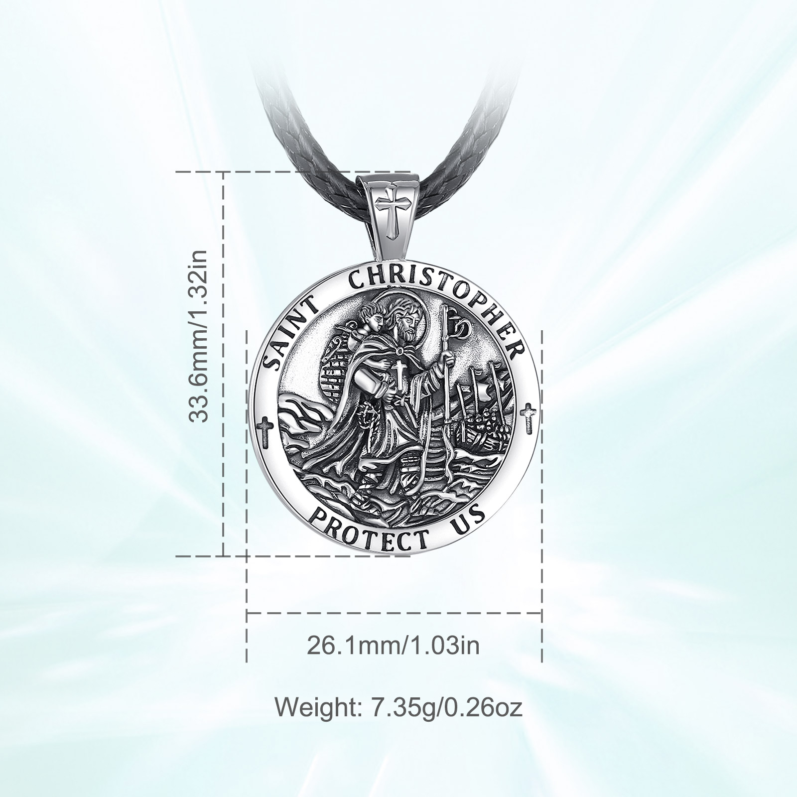 Eudora New 925 Sterling Silver - 925 Sterling Silver Chain Necklace Men recension och pris